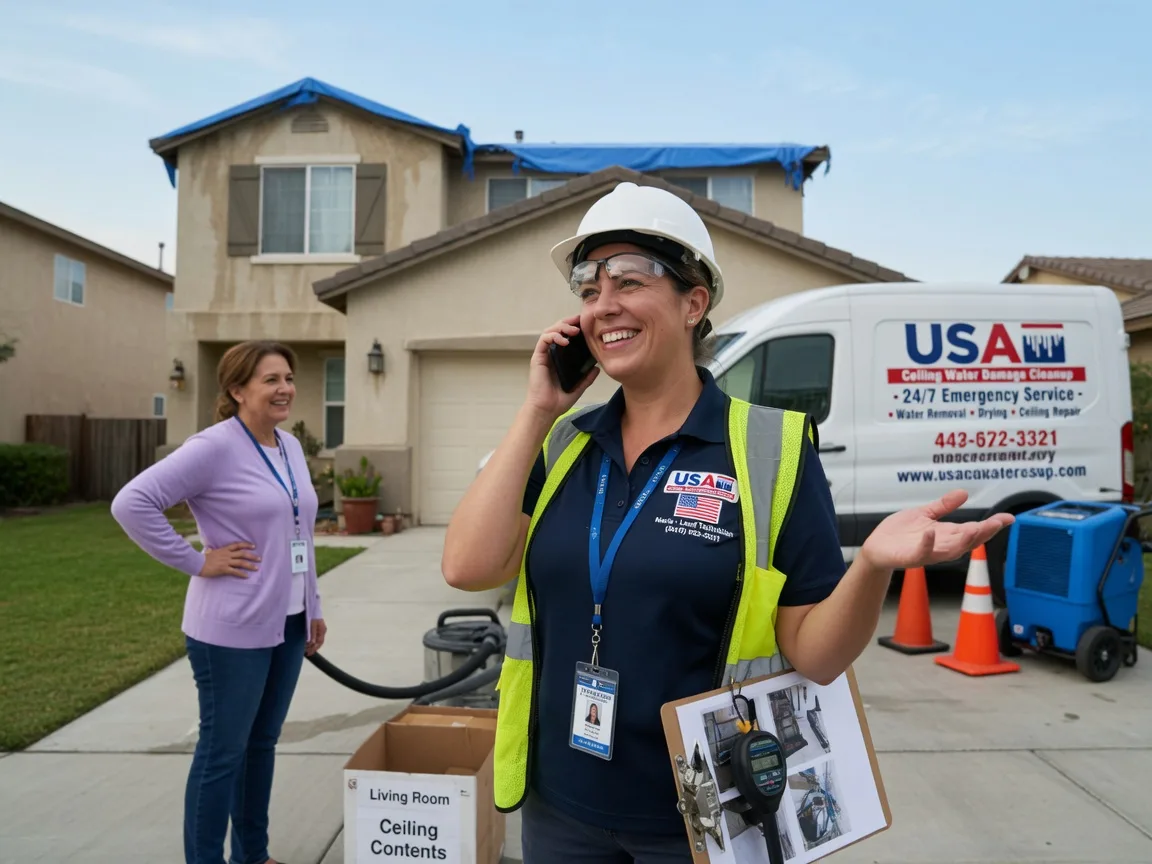 Ceiling Water Damage Restoration Stockland, IL FAQs